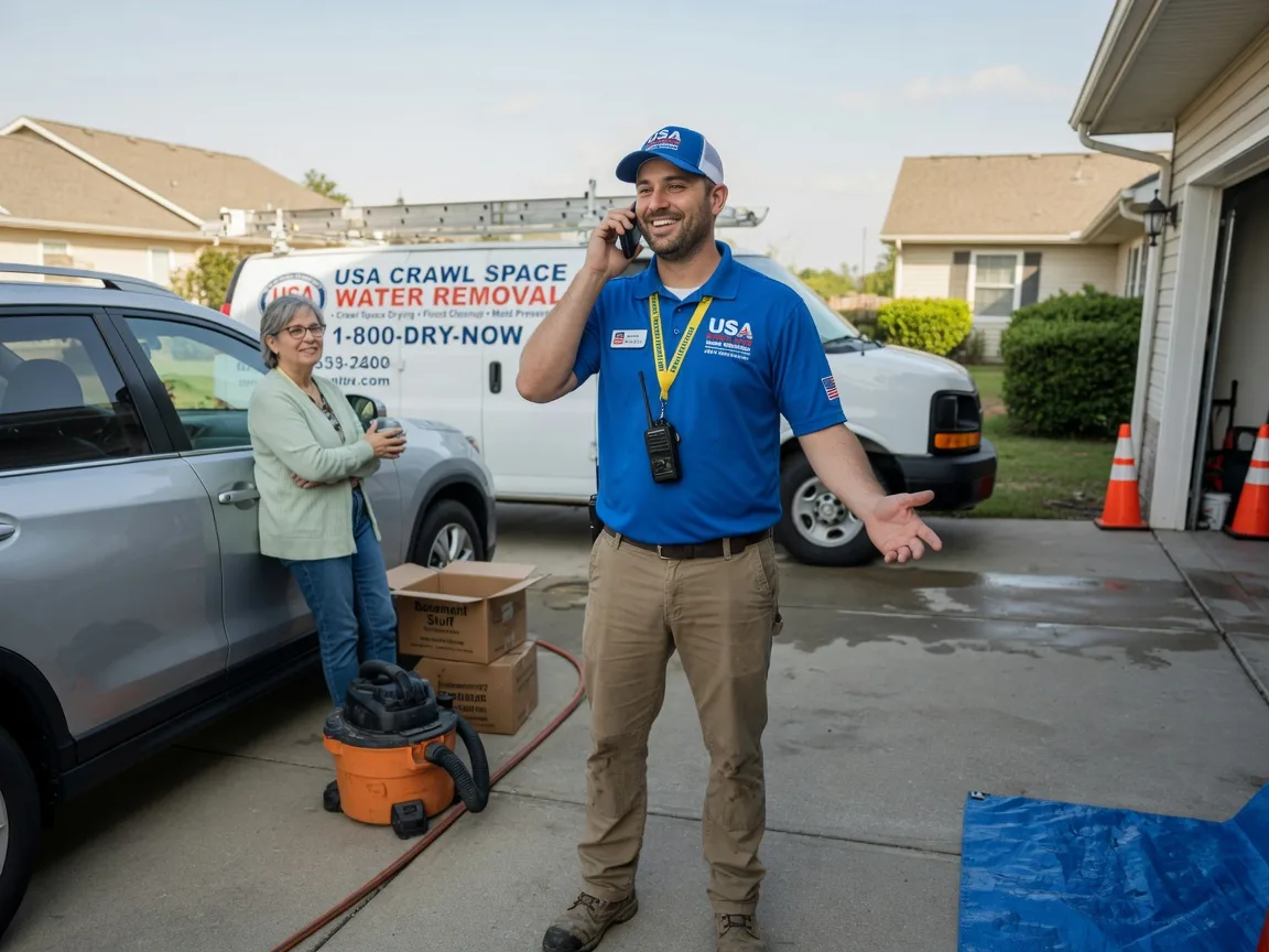 Crawl Space Water Removal Winona, OH FAQs
